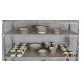 64 Pc Mikasa Intaglio " Arabella" Dinnerware