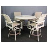 5 Pc Set Patio Renaissance High Quality Bistro Set