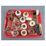Lot Of Vintage Doorknobs & More