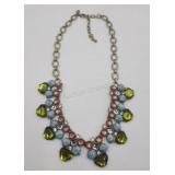 Logo Lori Goldstein Statement Necklace Turquoise