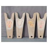 4x The Bid Animal Print Boot Jacks