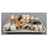 11x The Bid Vintage Animal Salt & Pepper Shaker