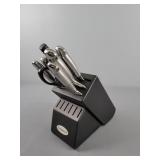 Cuisinart Stainless Knife Set W/ Holder