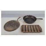 3x The Bid Vintage Cast Irons