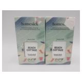 2 X Bid Pura Smart Scents Refills Beach Cottage