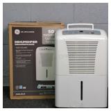 Ge 50 Pint Portable Dehumidifier W/ Box