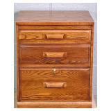 Winners Only Oak Home Office Stor And File Cabinet