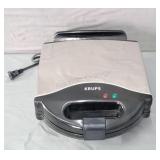 Krups Waffle Maker  Black & Stainless Steel