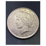1922 Peace Silver Dollar