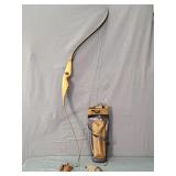 Lot Darton Ranger Super Flite Bow W/ Quiver & Accs