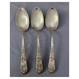 6.945 Ozt Sterling Silver Spoons