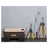 Ames Lawn Buddy Rolling Garden Cart