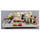 11x The Bid Vintage Salt & Pepper Shaker