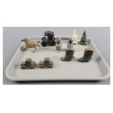 5x The Bid Vintage Metal Salt & Pepper Shaker
