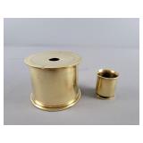 Trench Art Ash Tray & Shot Glass