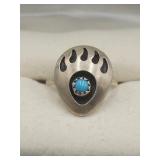Vtg Sterling Silver 925 Native American Shadowbox