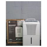 Ge 50 Pint Portable Dehumidifier W/ Box