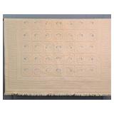 Belgotex Marquis 100% Wool Textured Ivory Area Rug