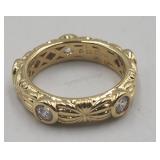 Ross Simmons Cocktail Statement Ring Sz