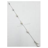 Dyadema Italy Sterling Silver 7in Bracelet 5.0g