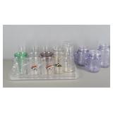 18x The Bid Tervos & More Cups & Tray