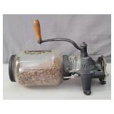 Antique Cast Iron Wall Mount Coffe Grinder