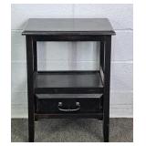 Pier 1 Painted Solid Wood 2 Tier Side Table