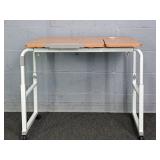 Viv Adj Ht Mobile Desk W/ Locking Casters