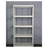 Ketter 5 Shelf Heavy Duty Plastic Storage Unit