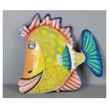19" Purpletail Fish Wall Hanging