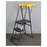 Cosco 3 Step Folding Household Ladder W/ Shelf