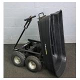 Gorilla Cart Poly Dump Cart W/ Pneumatic Tires