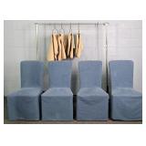 Lot Of 4 Upholstered Dining Chairs