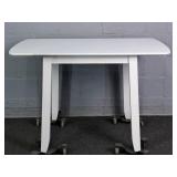 Axel Furn Painted Wood Double Drop Leaf Table