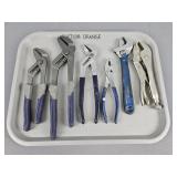 6pc Assorted Pliers & More Fuller, Vise & More