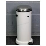 Vipp 14 L 4 Gal Powder Coated Stainless Pedal Bin