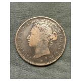 1877 Jersey 1/12 shilling bronze