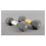 Set 10 Lb Hex Weight