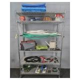 Lot Of Gardening Supplies - Rack Not Included