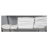 27 Pc White Bathroom Towels