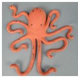Cast Iron Octopus Wall Hung Figure
