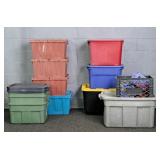 Lot Rubbermaid, Monoflo & Sterilite Storage Totes