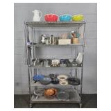 Kitchen Items Lot - Rack Not Included