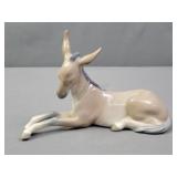 Lladro "donkey Nativity" Porcelain Figurine