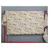 King Size Colorful Floral & Paisley Coverlet