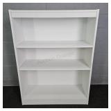 Painted Wood Bookshelf Unit W/adj. Shelves
