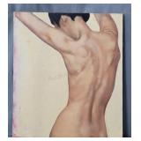 Mark Roller 1978 Vintage Oil On Canvas