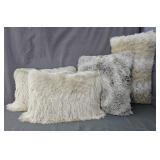 4x The Bid Decorative Throw Pillows