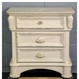 Vineyard Furn Painted Solid Wood 3 Drawer Chest