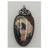 Sterling Silver Jasper Pendant